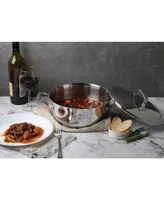 Saveur Selects Voyage Series Tri-Ply Stainless Steel 4-Qt. Chef's Pan