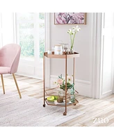 Zuo Hex Bar Cart