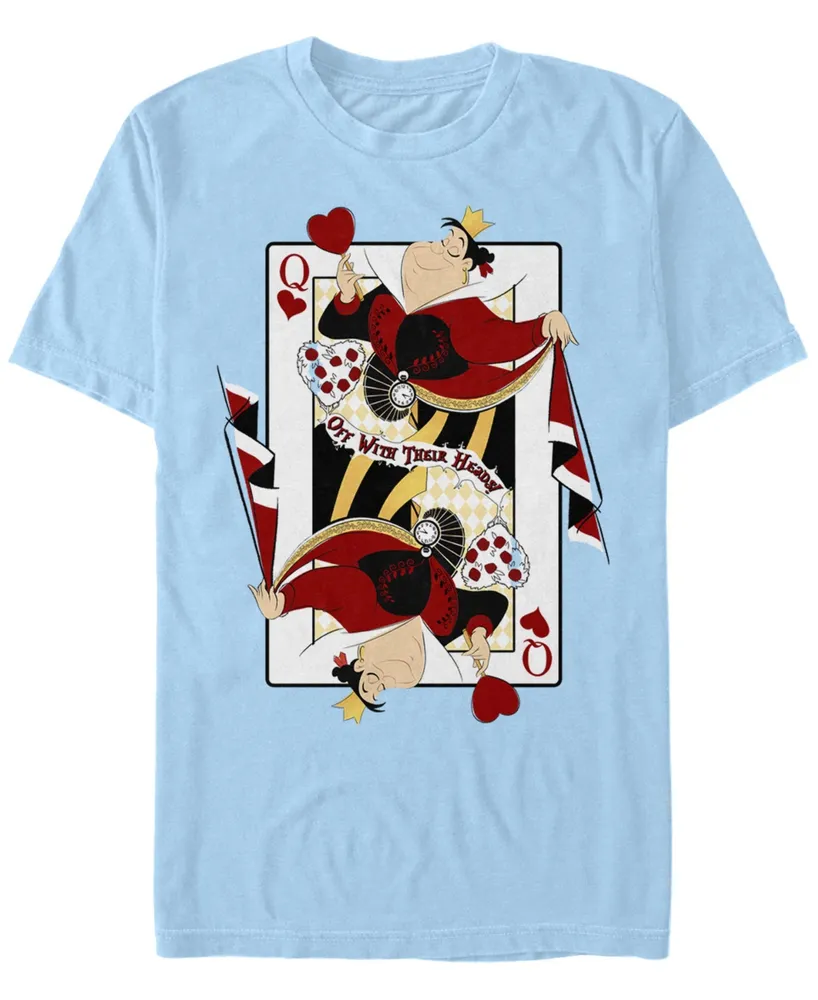 Fifth Sun Men's Queen of Hearts Short Sleeve Crew T-shirt