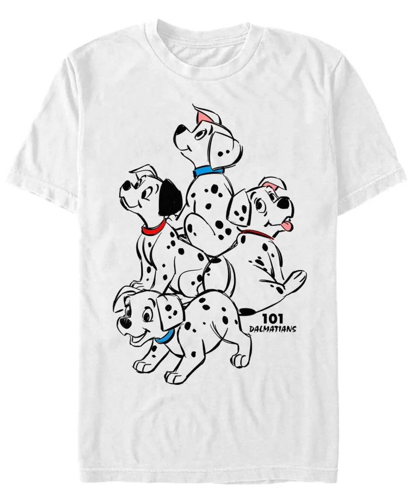 Fifth Sun Men's Big Pups Short Sleeve T-Shirt