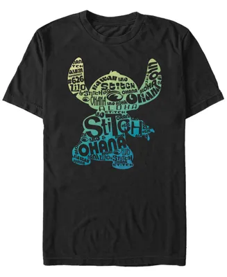 Fifth Sun Men's Stitch Fill Short Sleeve T-Shirt