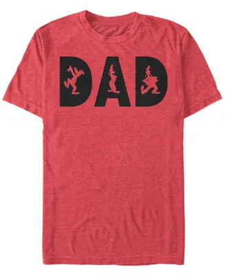 Fifth Sun Men's Dad Characters Short Sleeve T-Shirt
