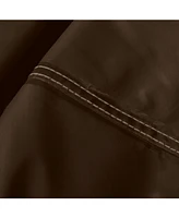 Classic Accessories Large Sofa Loveseat Cover, Dark Cocoa