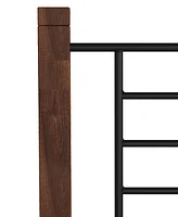 Hillsdale Raymond Metal and Wood Twin Bed