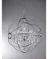 Home Accessories Saturn 15" 6-Light Indoor Chandelier with Light Kit