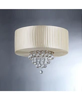 Home Accessories Vanilla 16" 4-Light Indoor Chandelier with Light Kit