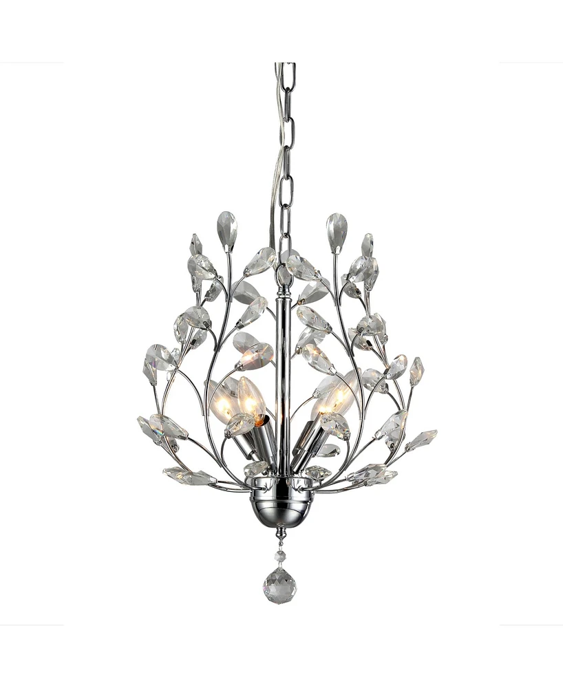 Home Accessories Marie 14" 4-Light Indoor Chandelier with Light Kit