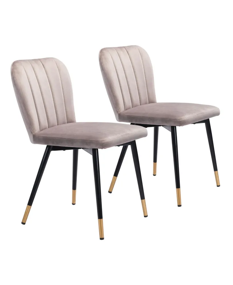 Zuo Manchester Dining Chair, Set of 2