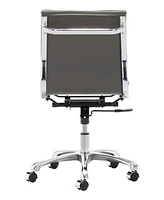 Zuo Lider Plus Armless Office Chair