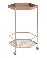 Zuo Hex Bar Cart