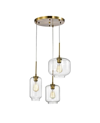 Home Accessories Ole 17.13" 3-Light Indoor Chandelier with Light Kit