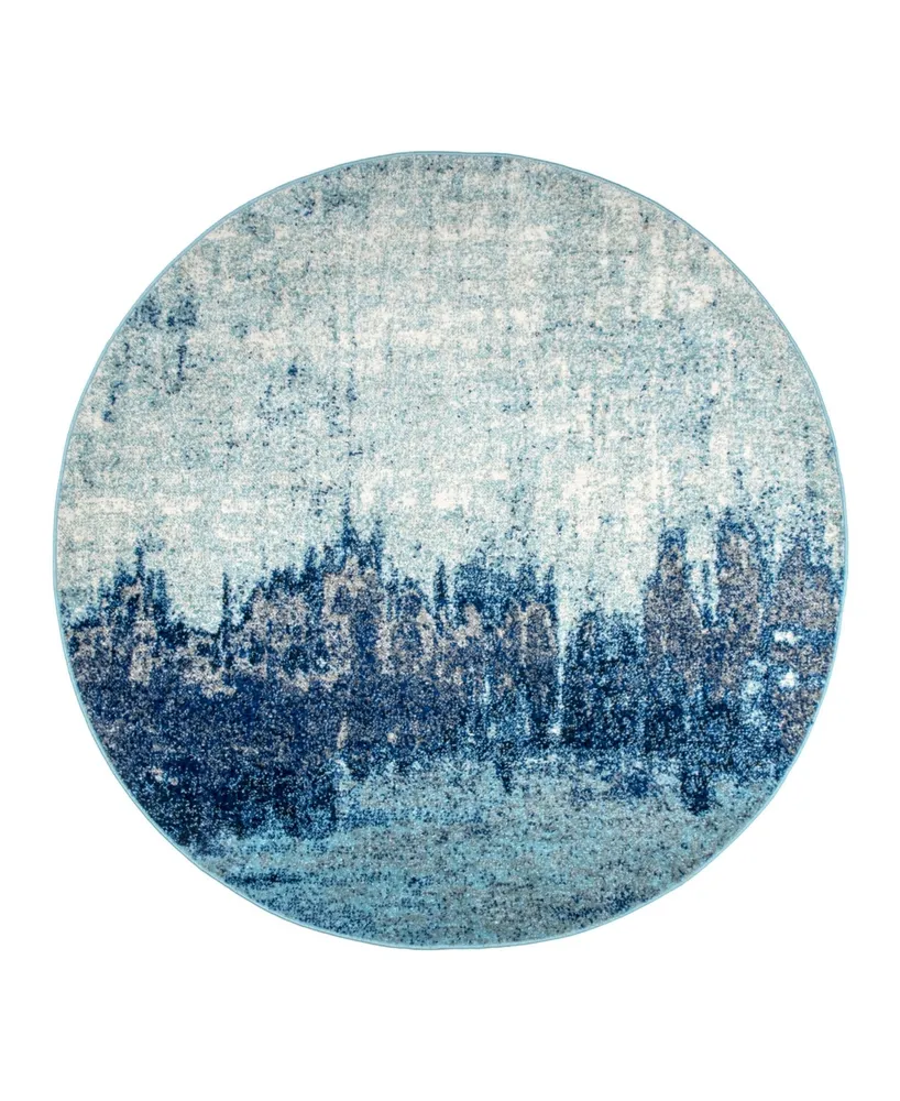 nuLoom Alayna 8' x 8' Round Area Rug