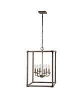 Jonathan Y Magnolia -Light Adjustable Rustic Farmhouse Led Pendant