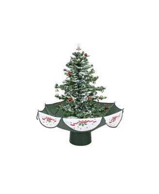 Northlight Pre-Lit Musical Snowing Artificial Christmas Tree