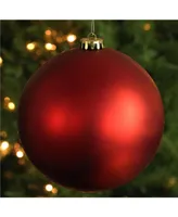 Northlight Hot Shatterproof Matte Commercial Christmas Ball Ornament