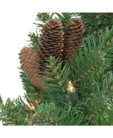 Northlight Pre-Lit Dakota Pine Artificial Christmas Garland