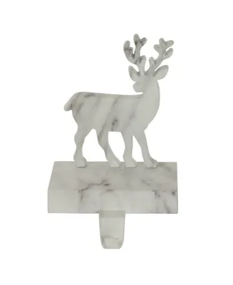 Northlight Marbled Standing Deer Christmas Stocking Holder