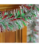 Northlight Unlit and Tinsel Artificial Christmas Garland