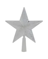 Northlight Lighted Clear Crystal Star Christmas Tree Topper