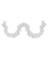 Northlight Icy Spruce Artificial Christmas Garland-Unlit