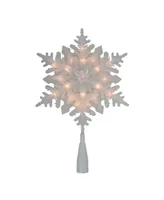 Northlight Pre-Lit Snowflake Christmas Tree Topper