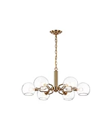 Home Accessories Vittali 30" 6-Light Indoor Chandelier with Light Kit