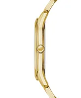 Bulova Men's Classic Sutton Gold-Tone Stainless Steel Bracelet Watch 40mm - Gold