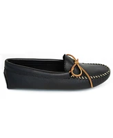Minnetonka Men's Double Deerskin Softsole
