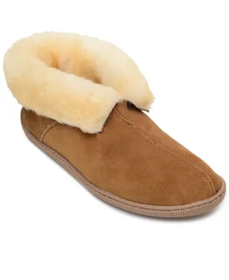 Minnetonka Men's Ankle Boot Slippers