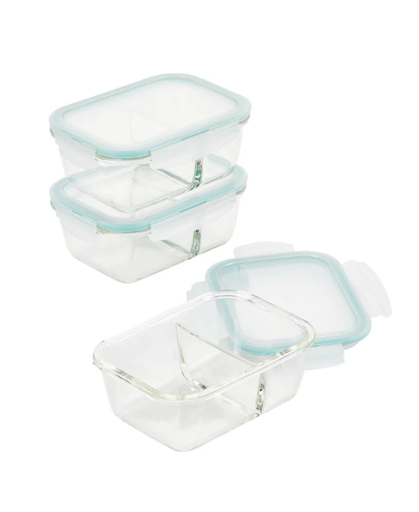 Lock n Lock Purely Better 6-Pc. 25-Oz. Divided Food Storage Containers
