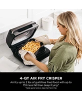 Ninja Foodi Smart Xl 6-in-1 Indoor Grill with 4-Quart Air Fryer, Roast, Bake, Dehydrate, Broil, and Smart Cook System, FG551