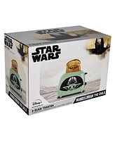 Uncanny Brands Star Wars The Mandalorian The Child 2-Slice Toaster - Toasts Baby Yoda onto Your Toast