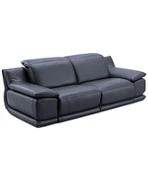 Daisley 2-Pc. Leather Sofa with 2 Power Recliners