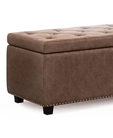 Hamilton Traditional Rectangle Storage Ottoman