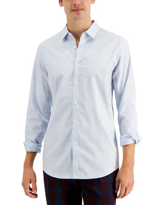 I.n.c. International Concepts Men's Judd Dobby Shirt, Created for Macy's