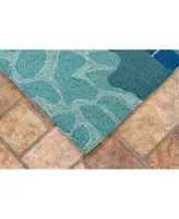 Liora Manne Frontporch This Way To The Pool Area Rug