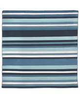 Liora Manne' Sorrento Tribeca Blue 8' x 8' Square Rug