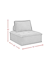 Picket House Furnishings Cube Modular Seating