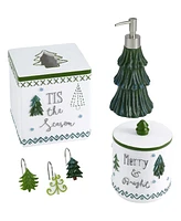 Avanti Christmas Trees Holiday Resin Soap/Lotion Pump