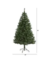 Nearly Natural Northern Tip Pine Artificial Christmas Tree