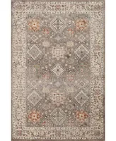 Portland Textiles Cassandra Colton Taupe 7'10" x 9'10" Area Rug