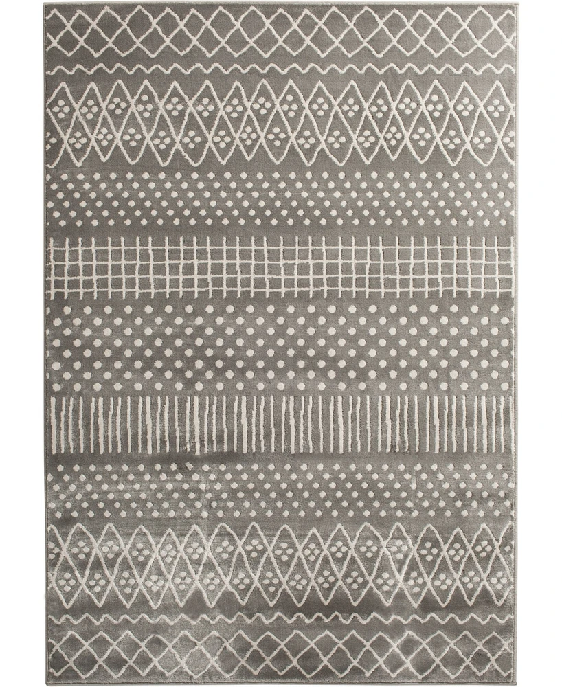 Portland Textiles Corfu Alvis 7'10" x 9'10" Area Rug