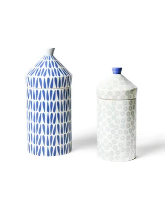 Coton Colors Iris Canisters, Set of 2