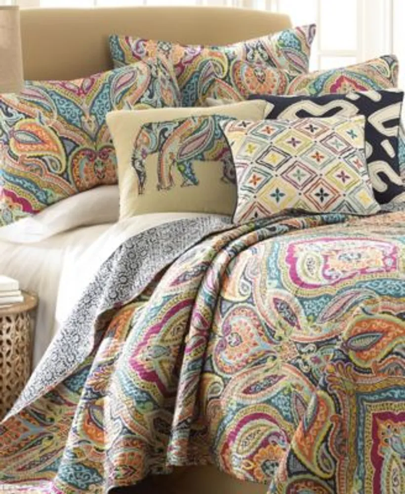 Levtex Magnolia Paisley Tapestry Quilt Sets