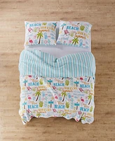Homthreads Beach Days Quilt Set