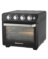 Elite Gourmet 26.5Qt. Air Fryer Convection Oven, Xl Capacity, 12" Pizza, Adjustable Timer & Temperature Controls