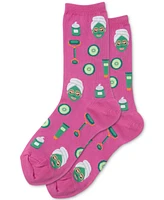 Hot Sox Women's Spa Facial Crew Socks