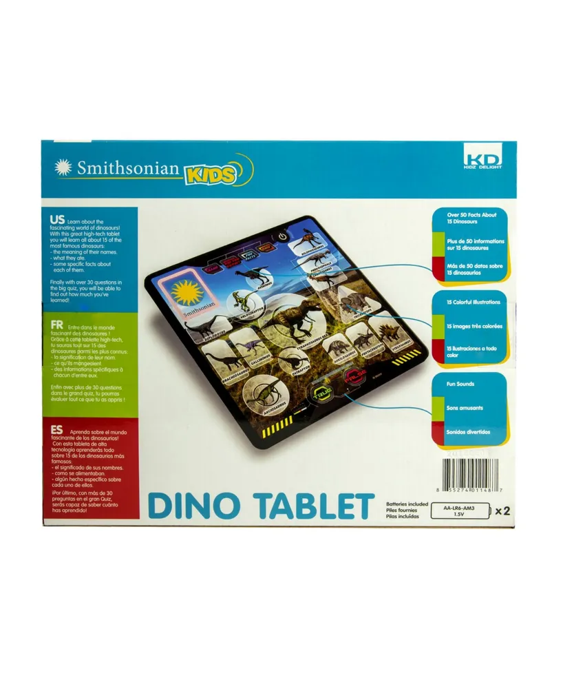 Kidz Delight Smithsonian Kids Dino Tablet
