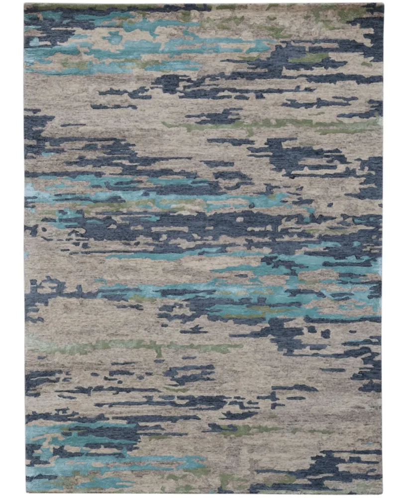 Amer Rugs Abstract Abs-2 Sand 4' x 6' Area Rug