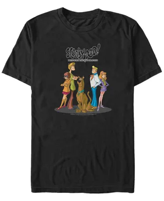 Fifth Sun Men's Scooby Doo Mystery Gang Group Short Sleeve T-shirt